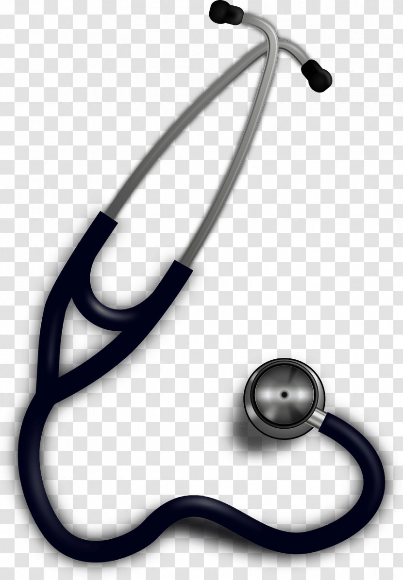 Stethoscope Medicine Clip Art - Heart - Blue Transparent PNG