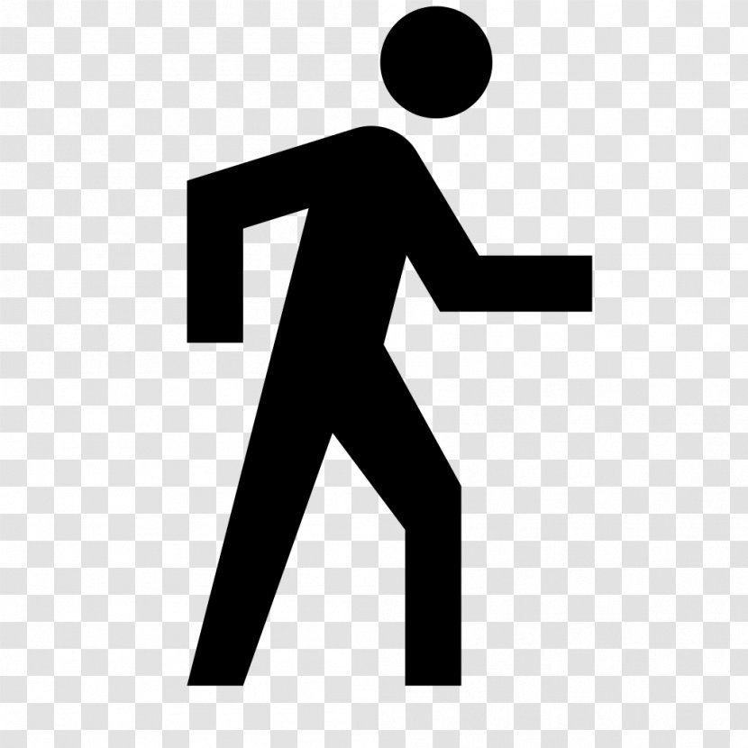 Walking Pictogram Transparent PNG