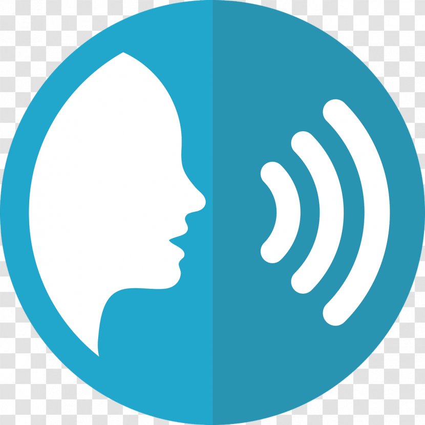 Microphone Human Voice Command Device Sound Recording And Reproduction User Interface - Blue - Search Button Transparent PNG