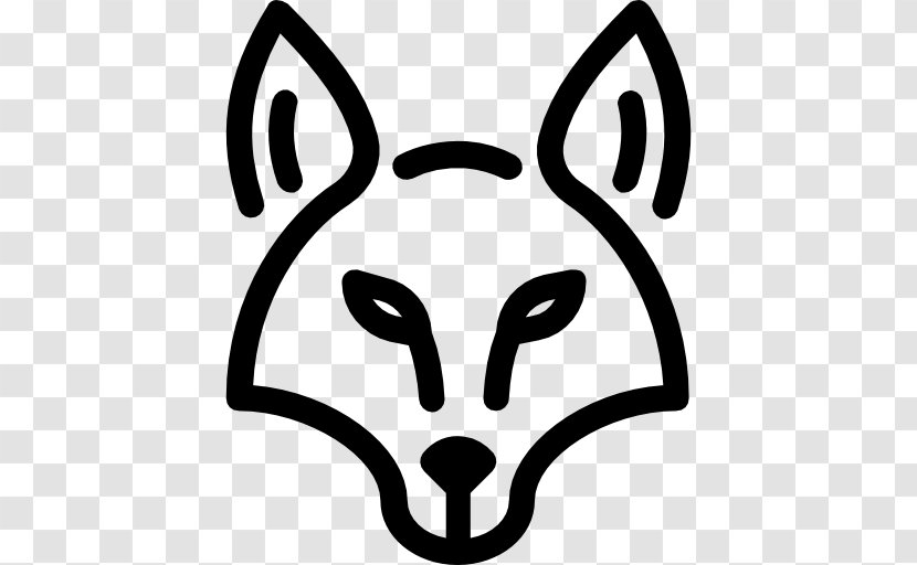 Red Fox Snout Clip Art - Animal Transparent PNG