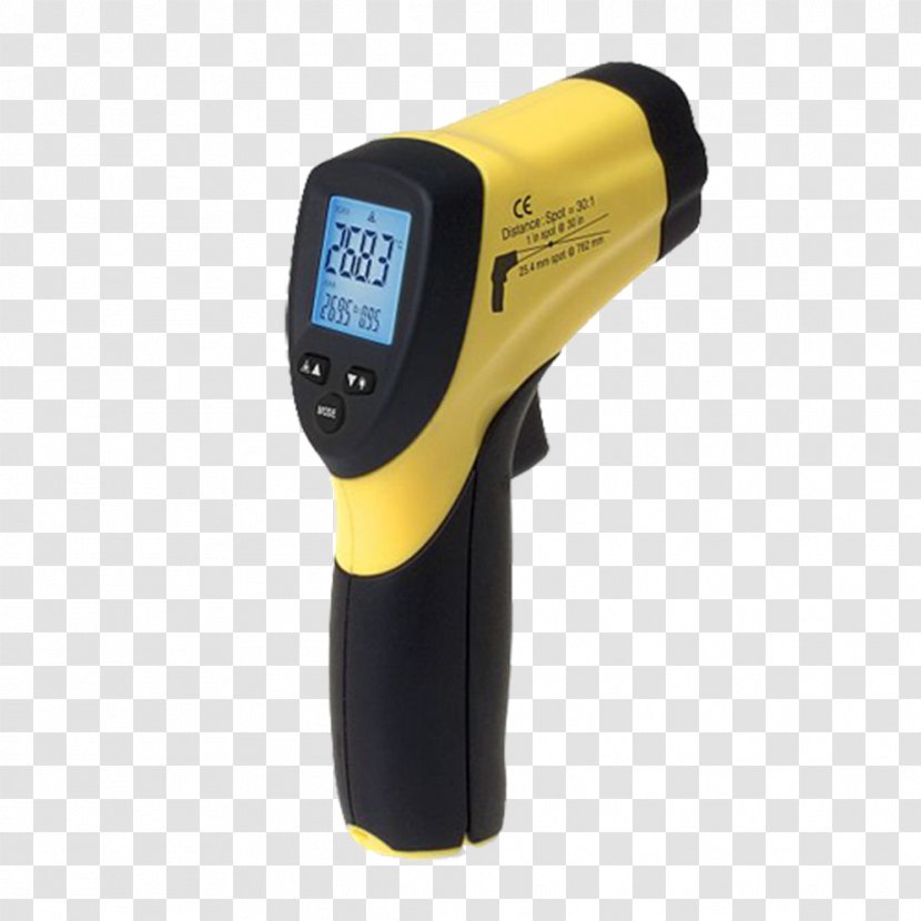 Pyrometer Infrared Thermometers Optics Measurement - Temperature - Trotec Transparent PNG