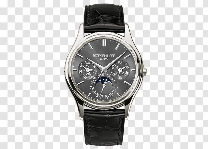 Grande Complication Patek Philippe & Co. Watch Perpetual Calendar - Platinum Transparent PNG