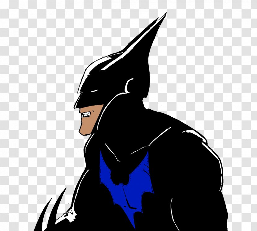 Cartoon Silhouette Clip Art - Nightwing Transparent PNG