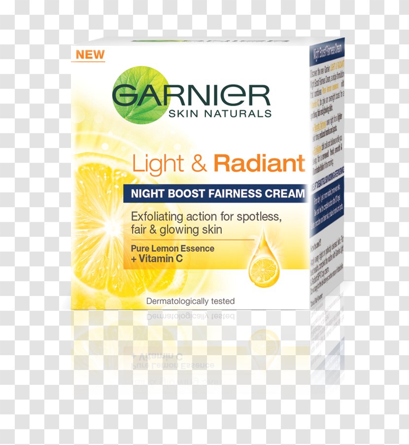 Garnier SkinActive Clearly Brighter Brightening & Smoothing Daily Moisturizer Factor De Protección Solar - Lemon - Skin Care Products Fall Transparent PNG