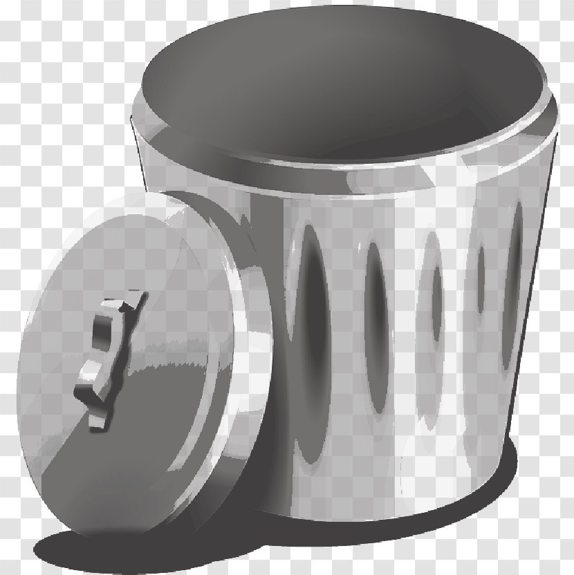 Clip Art Rubbish Bins & Waste Paper Baskets Openclipart - Mug - Recycle Cartoon Transparent PNG
