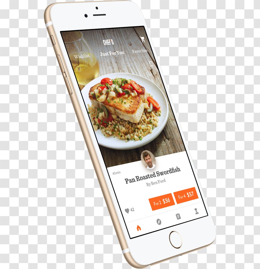 Smartphone Cuisine Dish Network Mobile Phones IPhone - Recipe Transparent PNG