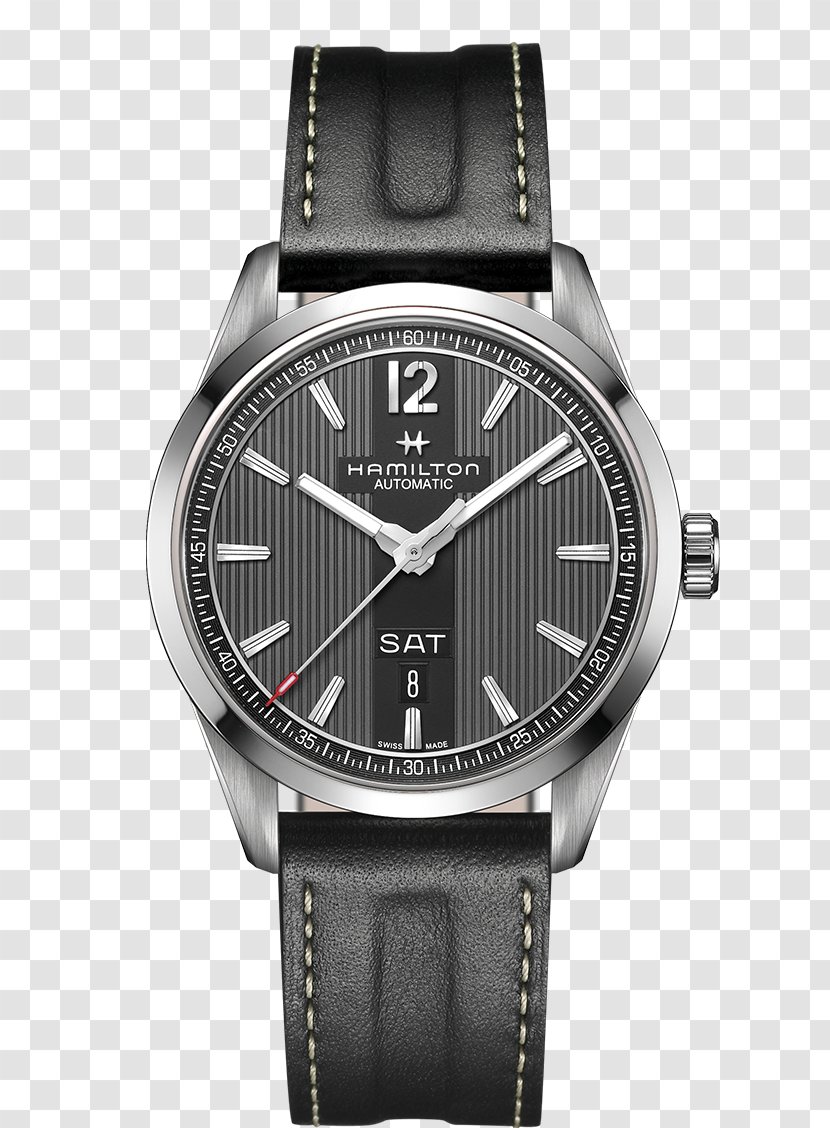 Hamilton Watch Company Strap - Black Grey Mens Transparent PNG