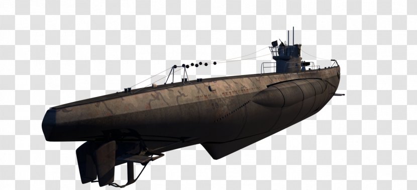 Submarine U-boat Warship - Boat Transparent PNG