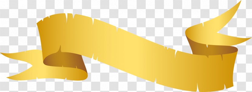 Yellow Ribbon - Label - Map Transparent PNG