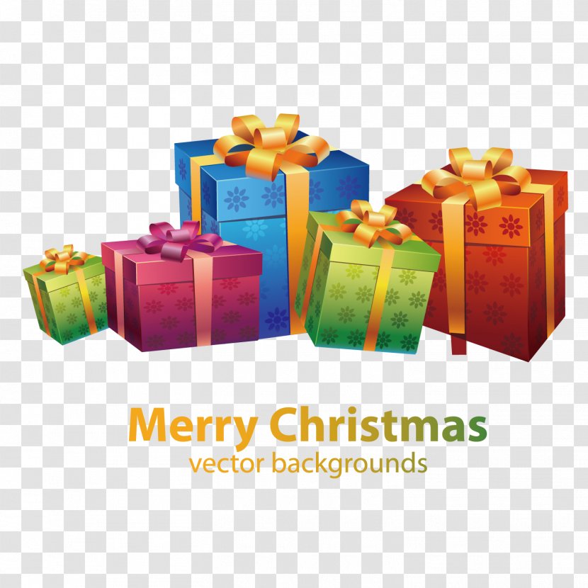 Christmas Gift Decoration - Box Transparent PNG