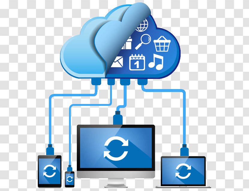 Cloud Computing Computer Information - Calculation - Crack Down On Illegal Business Operations Transparent PNG