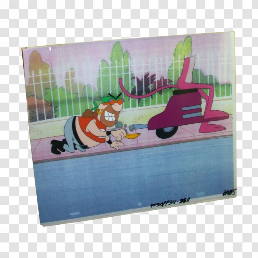 Display Advertising Rectangle Web Banner - Material - Cartoon Pink Panther Transparent PNG