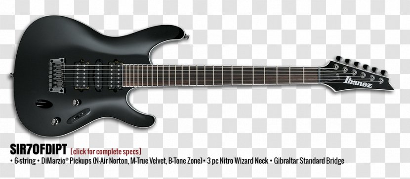 Ibanez S Series Iron Label SIX6FDFM Electric Guitar Solid Body - Japan Bridge Transparent PNG