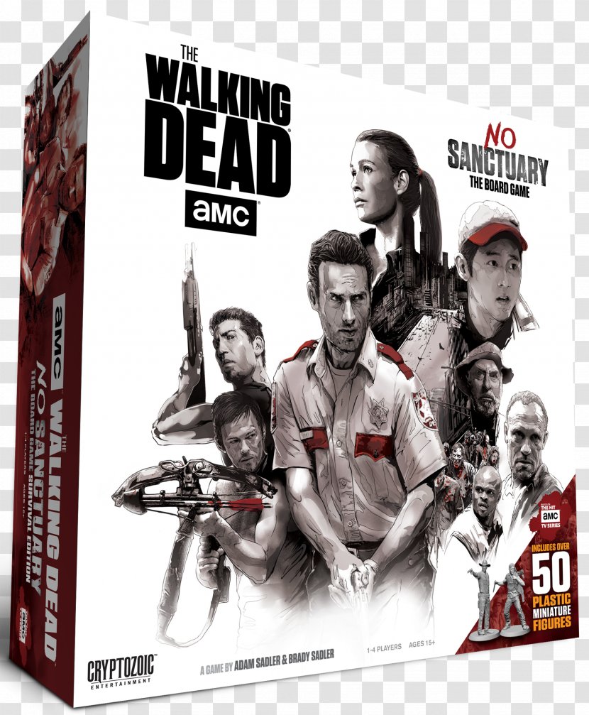 Shane Walsh Rick Grimes Magic: The Gathering No Sanctuary Le Valet D'Coeur - Miniature Figure - Walking Dead Transparent PNG