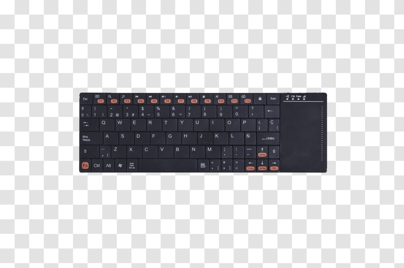 Computer Keyboard Numeric Keypads Space Bar Touchpad Laptop Transparent PNG