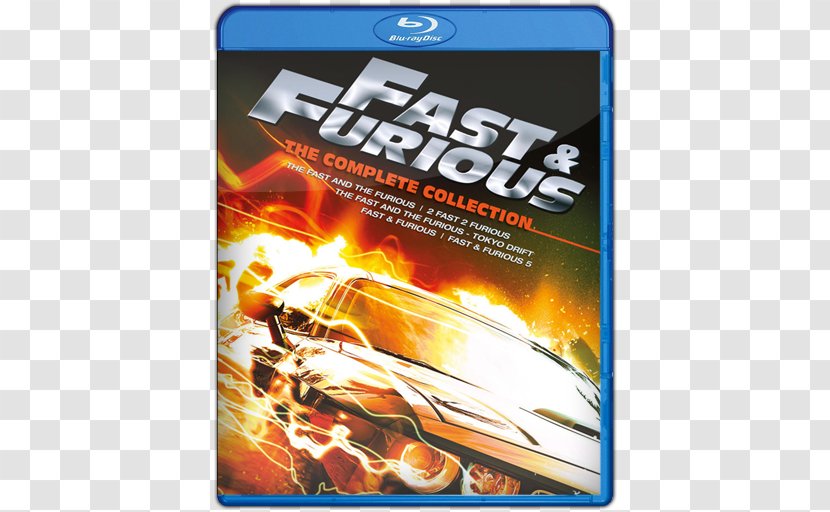 Blu-ray Disc The Fast And Furious Film Box Set DVD - 6 - 2 Transparent PNG