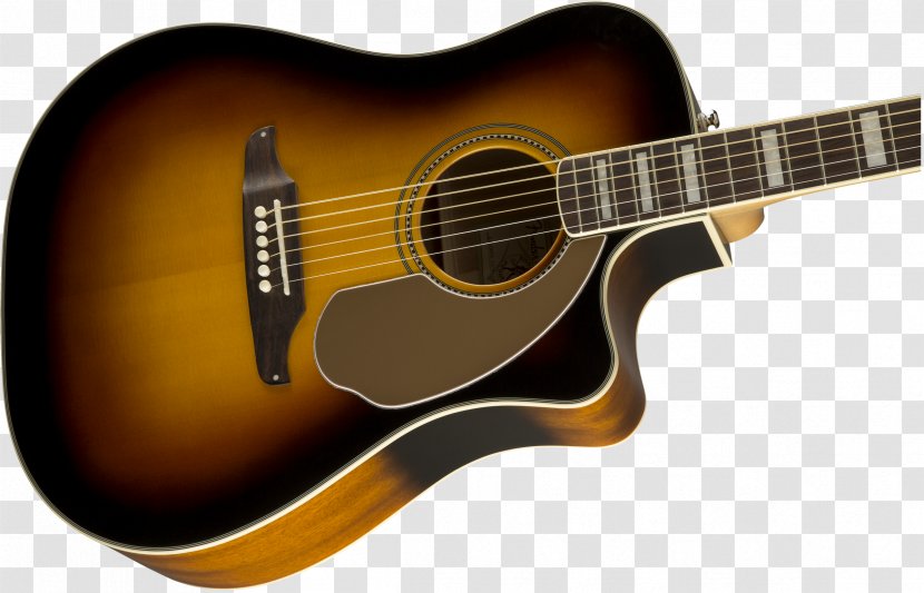 Acoustic Guitar Acoustic-electric Musical Instruments Fender California Series - String - Electric Transparent PNG