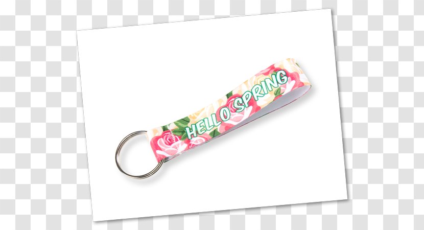 Clothing Accessories Bracelet Wristband Textile Shoelaces - Key Chains - Hello Spring Transparent PNG