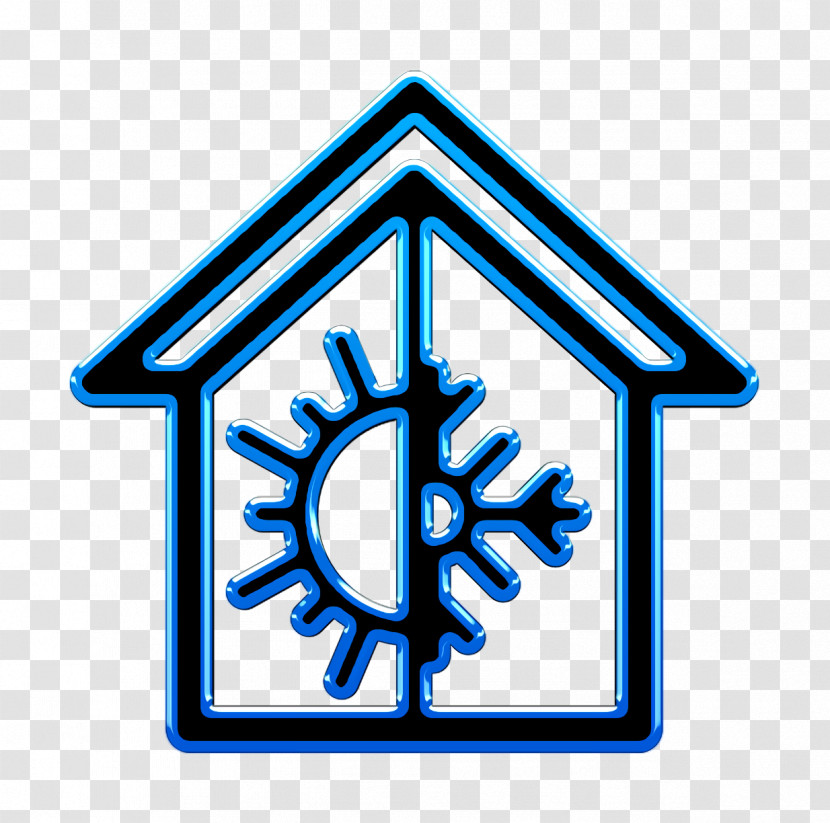 Air Conditioning Icon Linear Smart Home Icon Smart Home Icon Transparent PNG