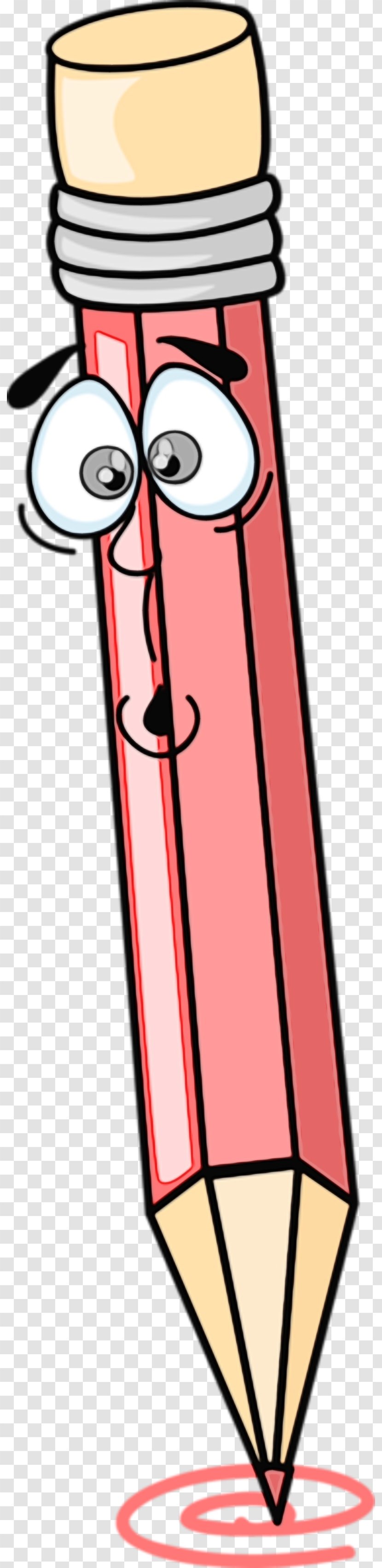 School Pencil - Eraser - Document Transparent PNG