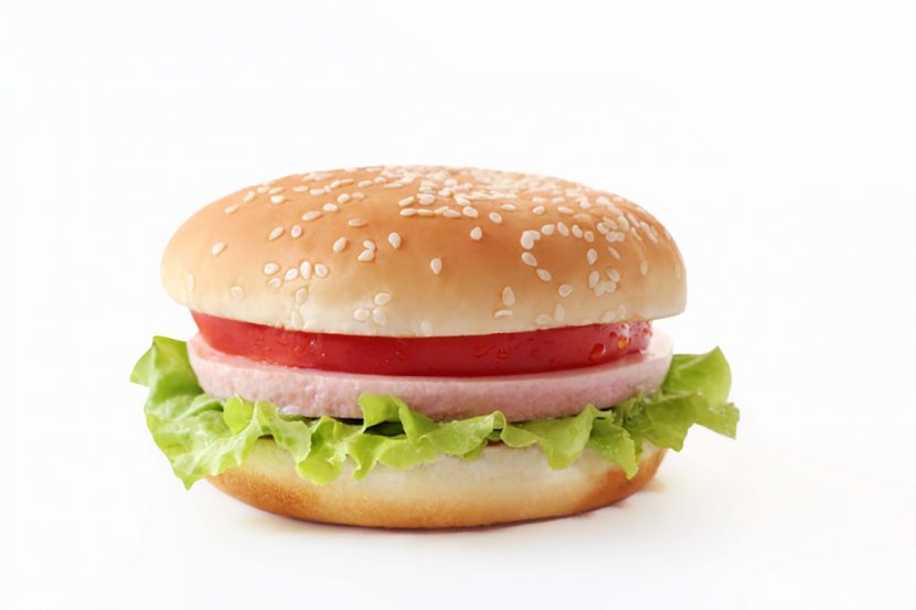 Hamburger Fast Food Breakfast Sandwich Jam Cheeseburger - Burger Transparent PNG