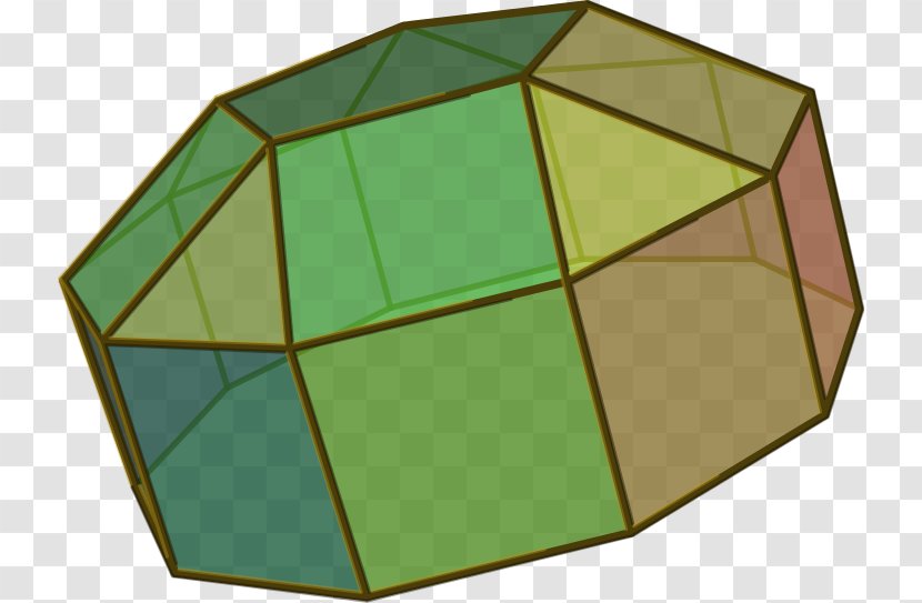 Elongated Pentagonal Cupola Johnson Solid Triangle - Bipyramid Transparent PNG