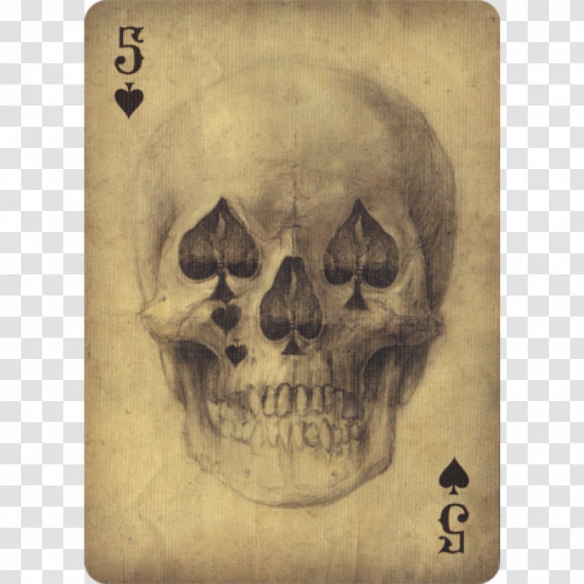 Death Calavera Ace Of Spades Day The Dead Human Skull Symbolism - CardArt Transparent PNG