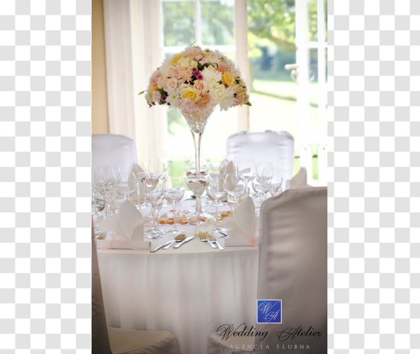 Floral Design Stemware Cut Flowers Vase Glass - Centrepiece Transparent PNG