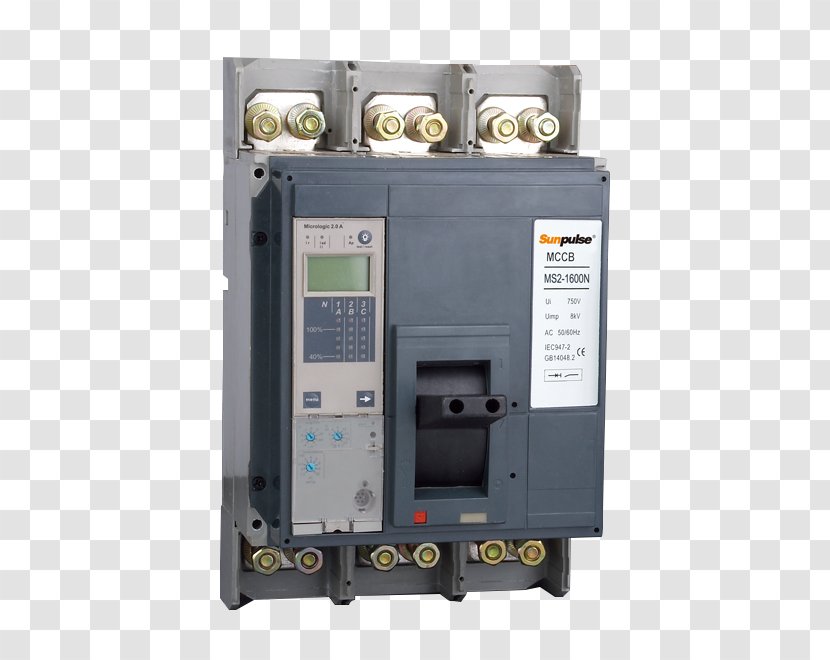 Circuit Breaker Electrical Switches Low Voltage Ampere Network - Volt - Electronic Device Transparent PNG