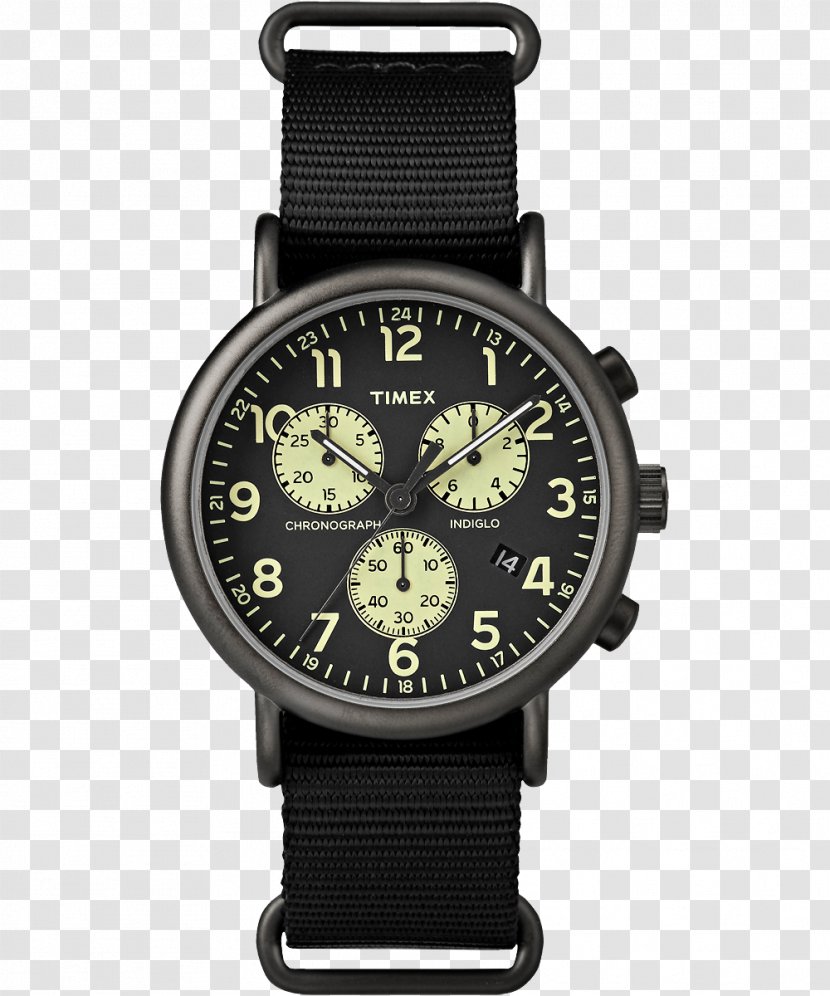 Timex Group USA, Inc. Watch Weekender Chronograph - Strap Transparent PNG