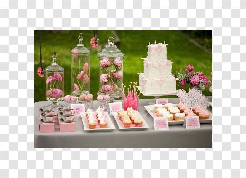Table Buffet Baby Shower Wedding Party - Buttercream Transparent PNG