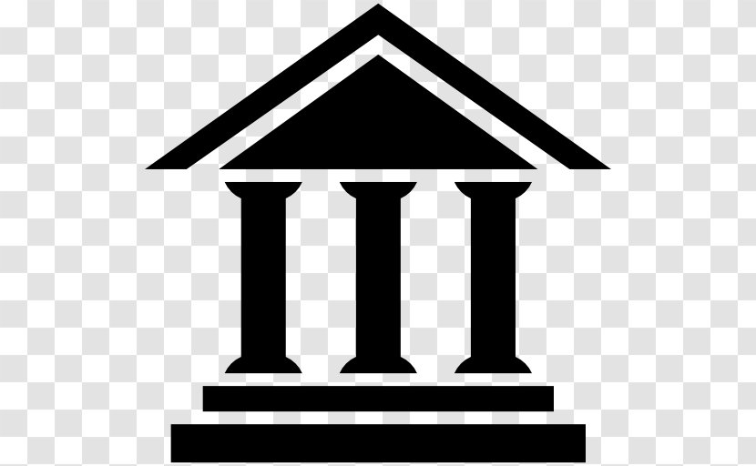 Column Symbol - Black And White - Greek Architectural Pillars Decorated Background Transparent PNG
