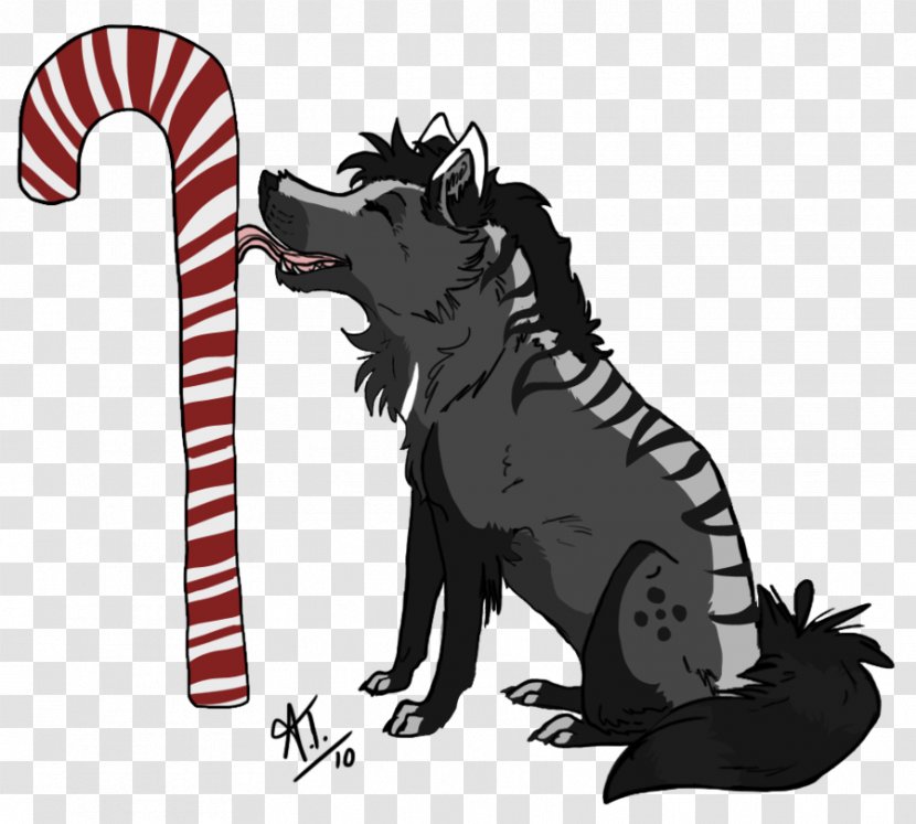 Dog Illustration Animated Cartoon Font - Carnivoran - Christmas Sky Transparent PNG