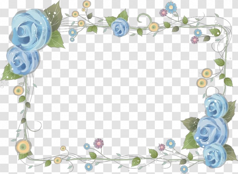 Picture Frame - Interior Design - Flower Rose Transparent PNG