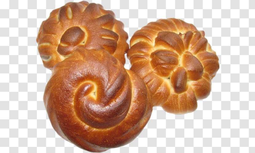 Hefekranz Viennoiserie Danish Pastry Bakery Kolach - Bread Transparent PNG