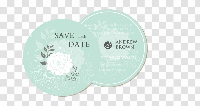 Floral Wedding Invitations - Purple - Pattern Transparent PNG