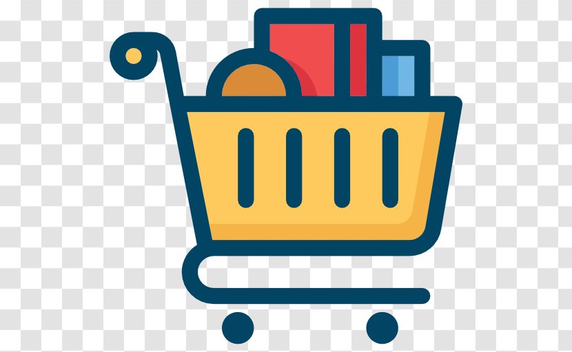 Online Shopping Cart Service - Yellow - Icon Transparent PNG