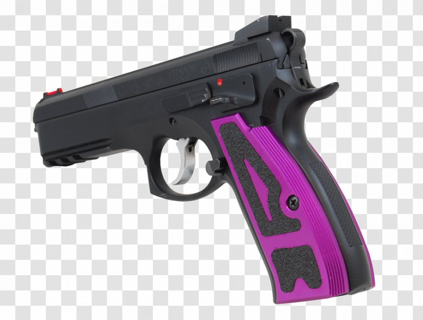 CZ 75 SP-01手枪 Pistol Grip Česká Zbrojovka Uherský Brod 85 - Cz - Weapon Transparent PNG