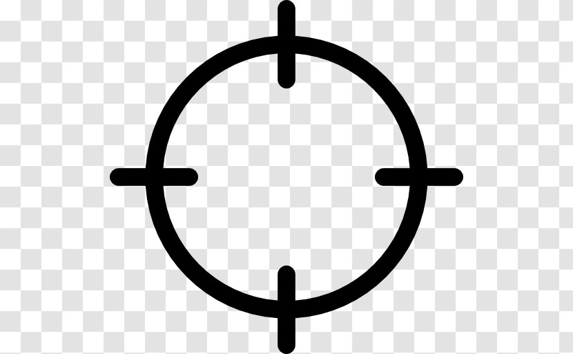 Reticle Clip Art - Symbol - Target Shooting Transparent PNG