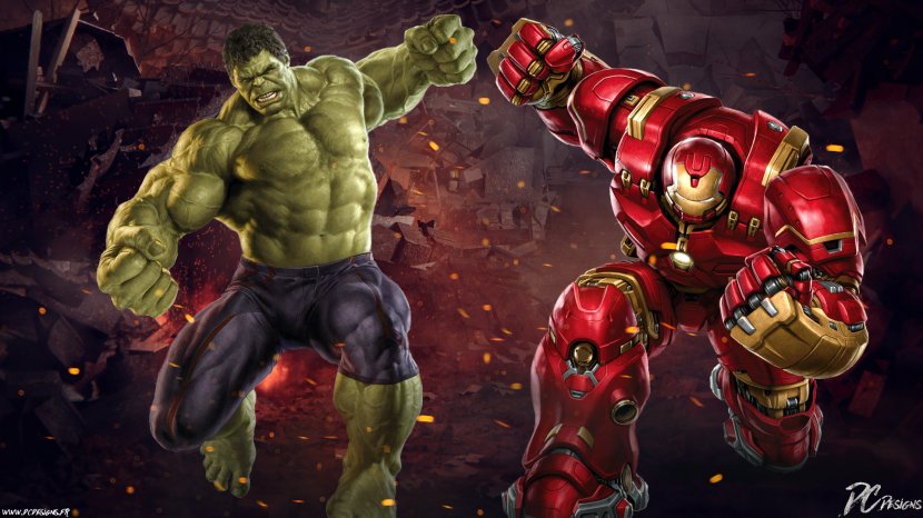 Hulkbusters Iron Man Thanos Ultron - Deviantart - Hulk Transparent PNG