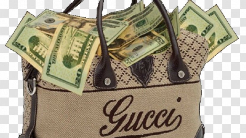 Gucci Money Bag Fashion - Cash Transparent PNG