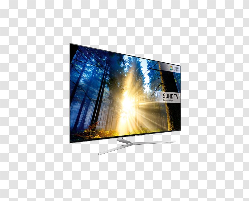 LCD Television Samsung KS7000U Ultra-high-definition 4K Resolution - Quantum Dot Display Transparent PNG