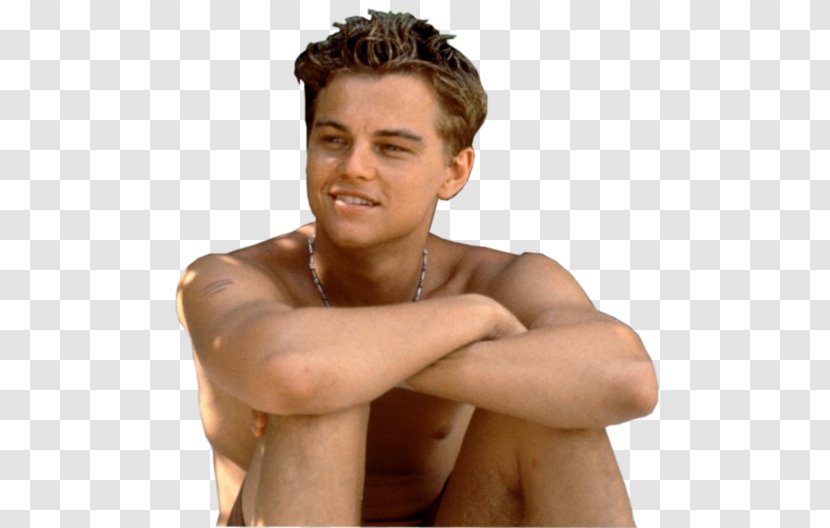 Barechestedness Body Man Boy - Watercolor - Leonardo DiCaprio Transparent PNG