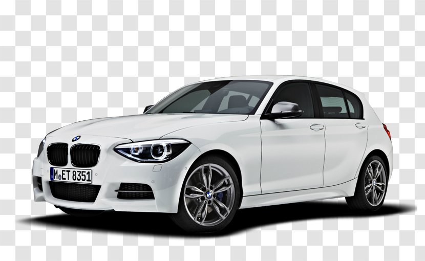 Car Rental BMW Dealership Vehicle - Sports Sedan - White 1 Series Image, Free Download Transparent PNG