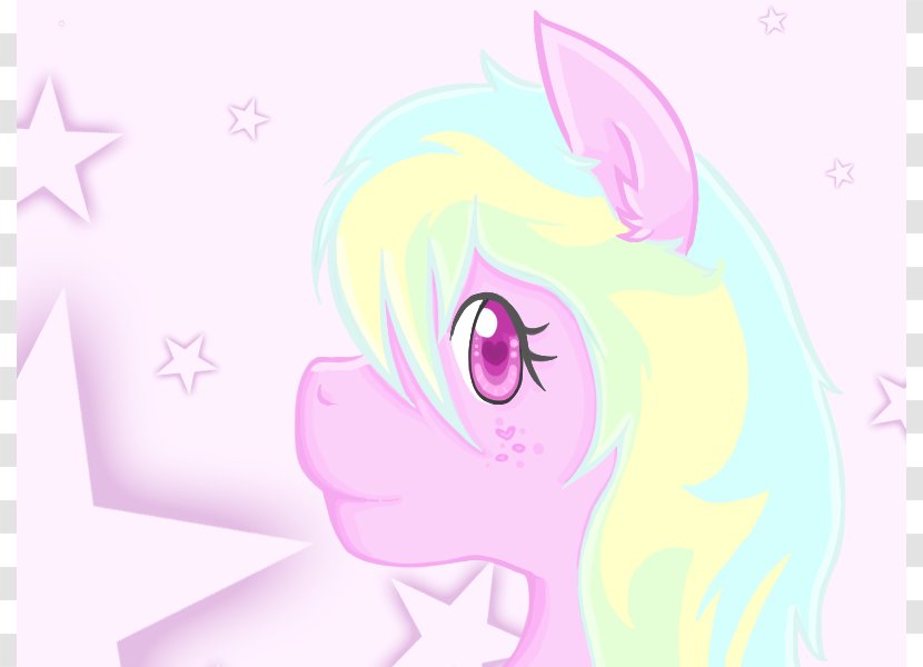 Pony Horse Unicorn Eye Illustration - Cartoon - Twiddling Thumbs Emoticon Transparent PNG