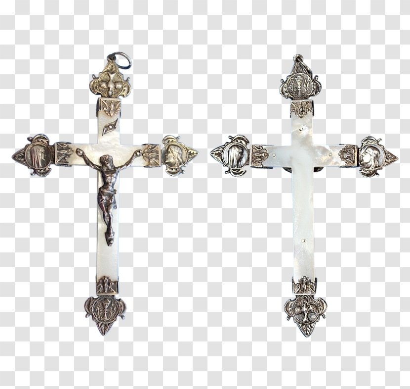 Crucifix Silver - Artifact Transparent PNG