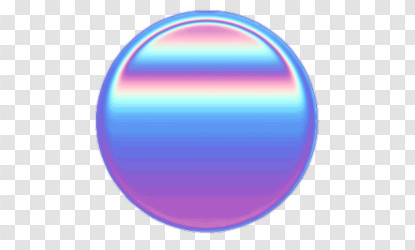 Rainbow Circle - Electric Blue - Meteorological Phenomenon Transparent PNG