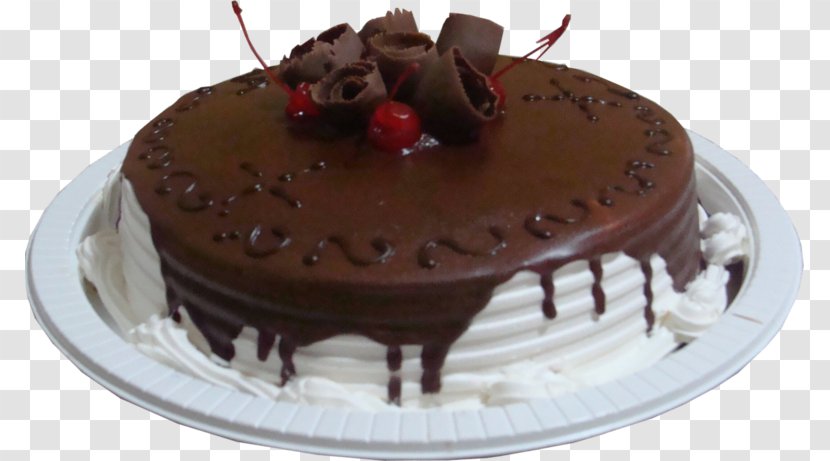German Chocolate Cake Black Forest Gateau Sachertorte - Frosting Icing Transparent PNG