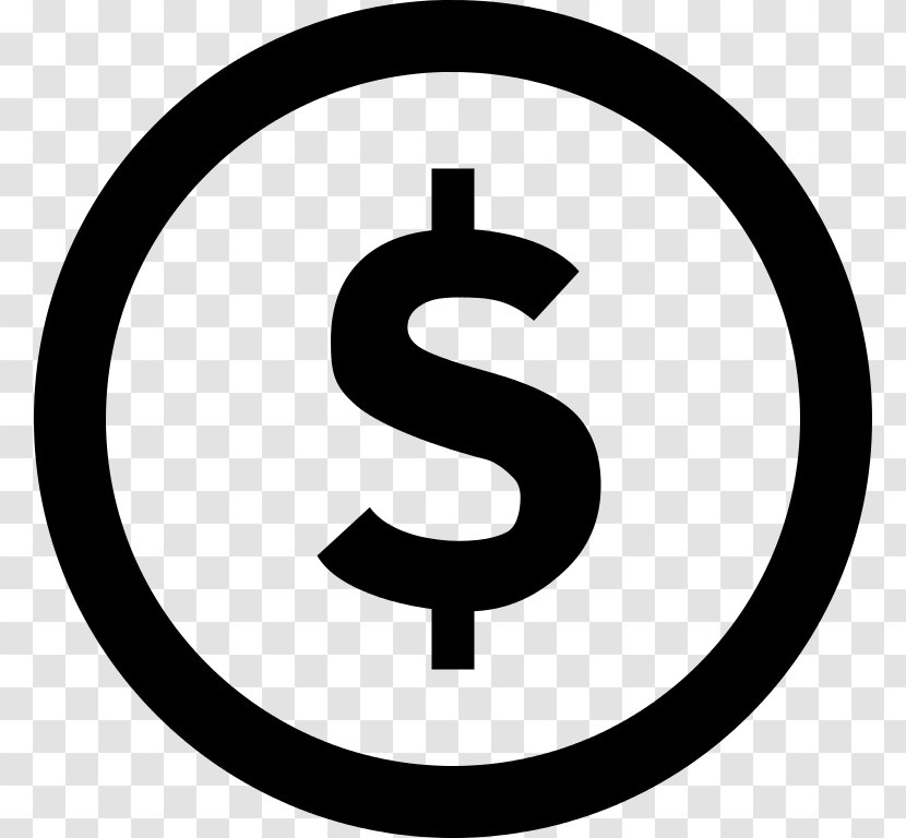 Dollar Sign United States Currency Symbol - Brand - E-currency Transparent PNG