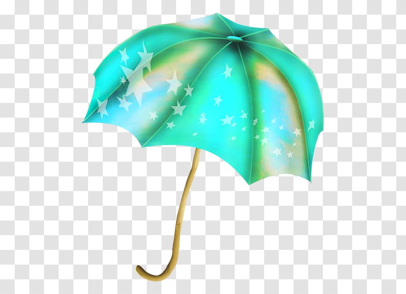 Umbrella Clothing Accessories Clip Art - Turquoise Transparent PNG